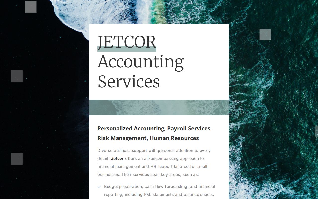Jetcor Jetcor Accounting Services